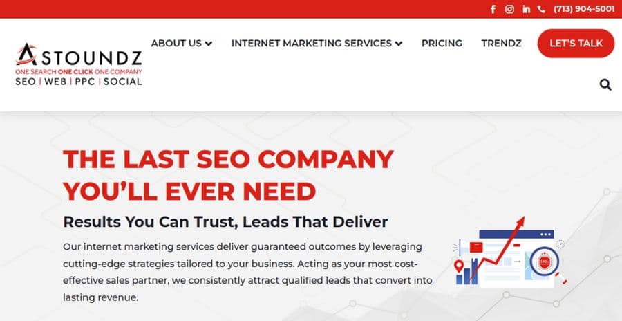 Astoundz website