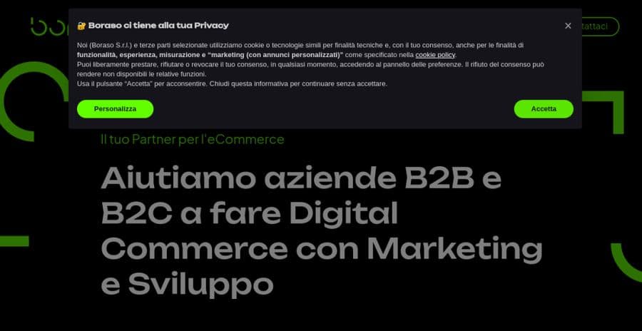 Boraso website