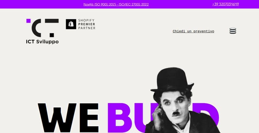 ICT Sviluppo website