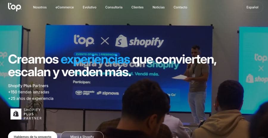 LOP Multimedia website