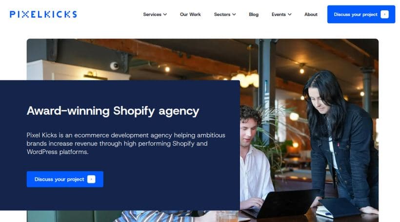 Pixel Kicks website