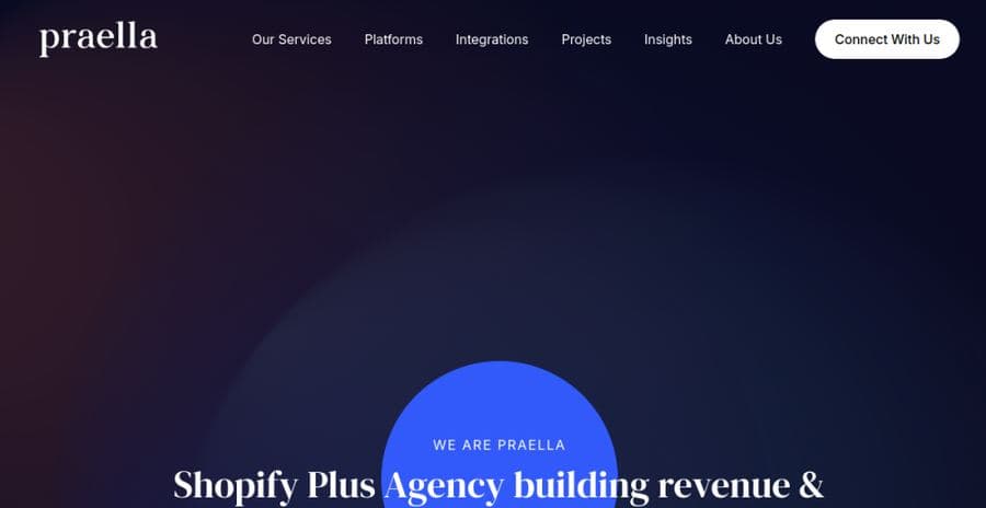 Praella website