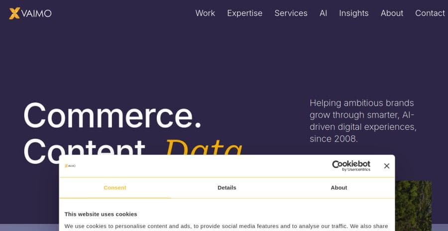 Vaimo website
