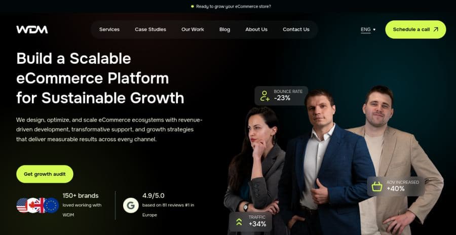 WD Market website