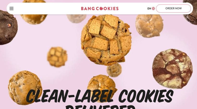 Bang Cookies storefront, a client of Craftberry