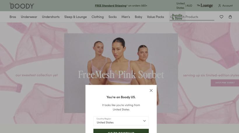 Boody storefront, a client of Convert Digital