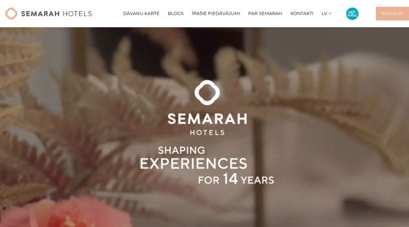 Semarah Hotels storefront, a client of iConcept