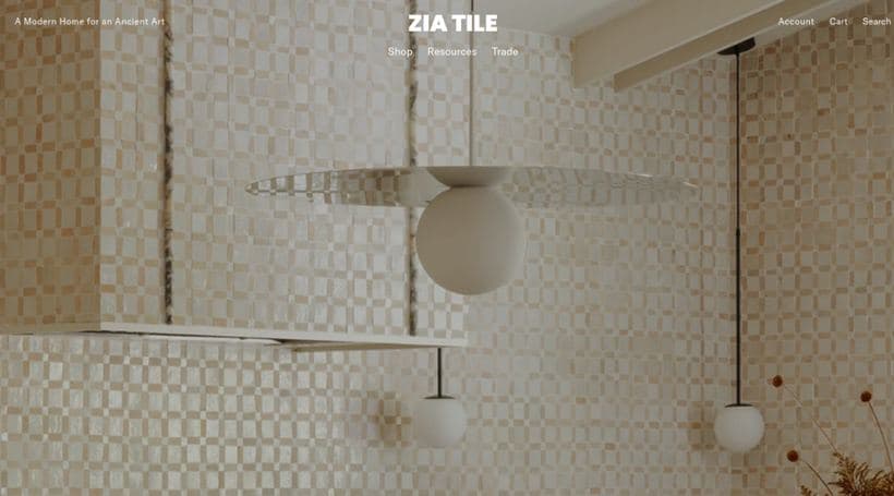 Zia Tile storefront, a client of Conspire Agency