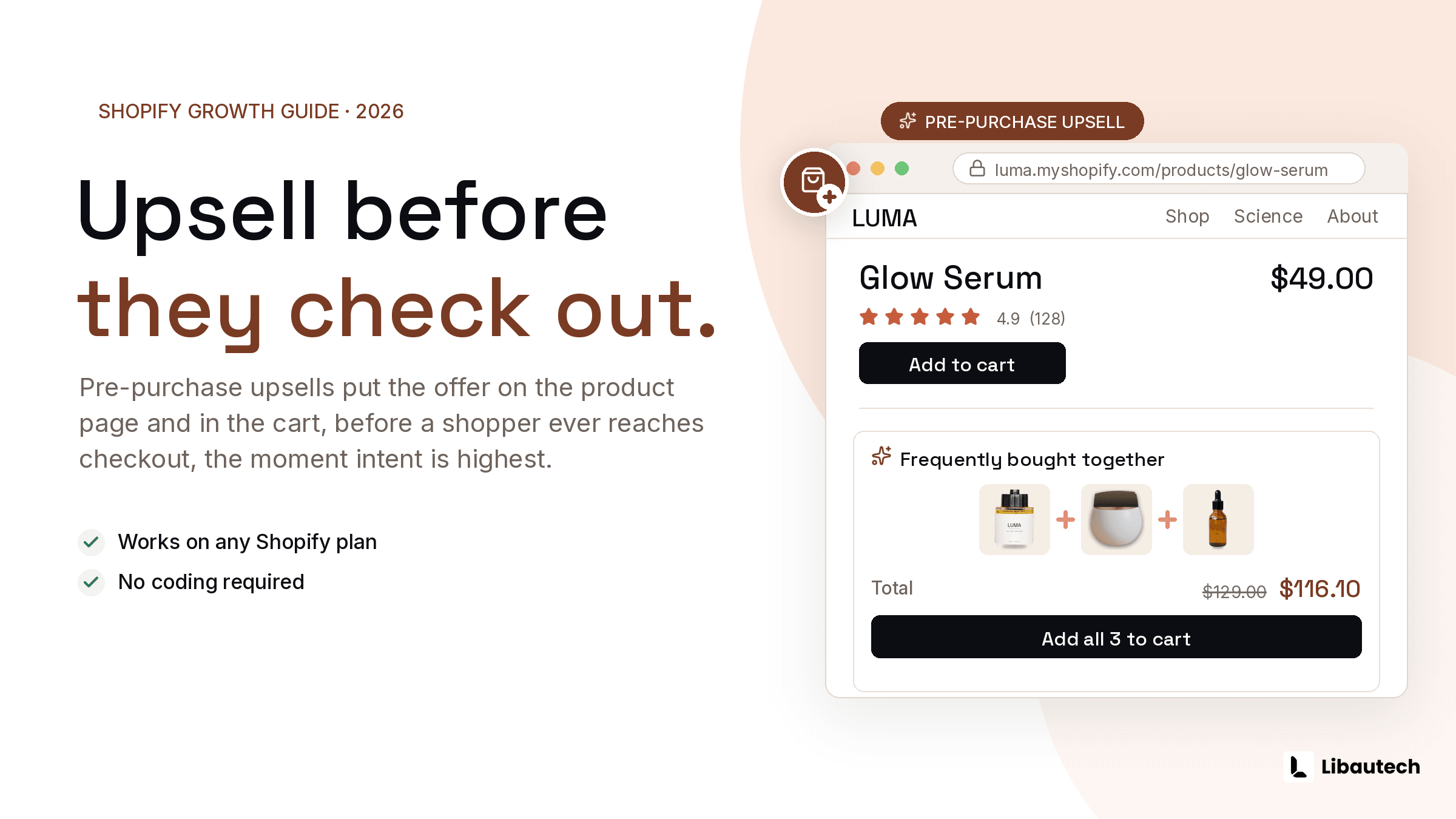 How to Add Pre-Purchase Upsells to Shopify (2026 Guide)