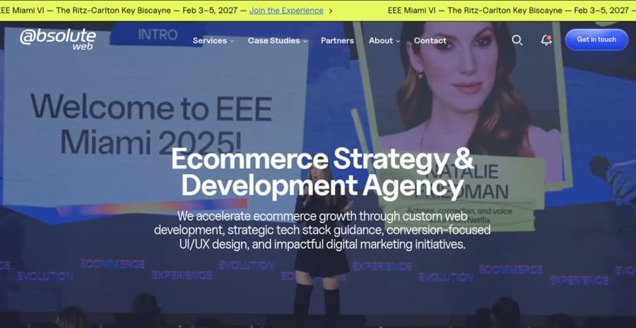 Absolute Web website