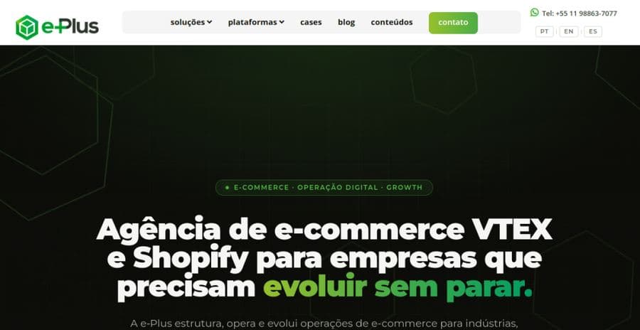 Agência e-Plus website