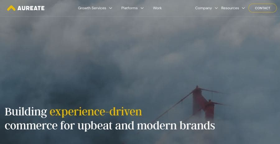 Aureate Labs website