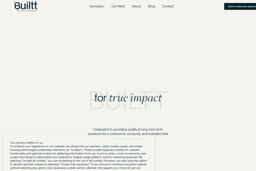 Builtt website