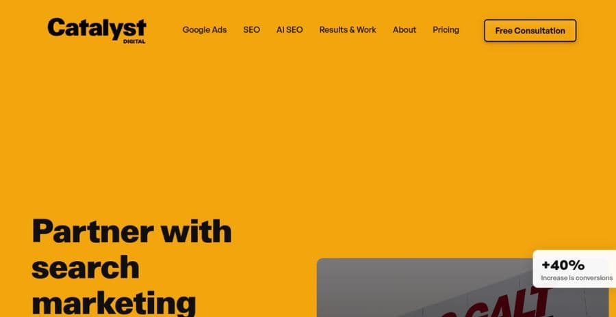 Catalyst Digital website