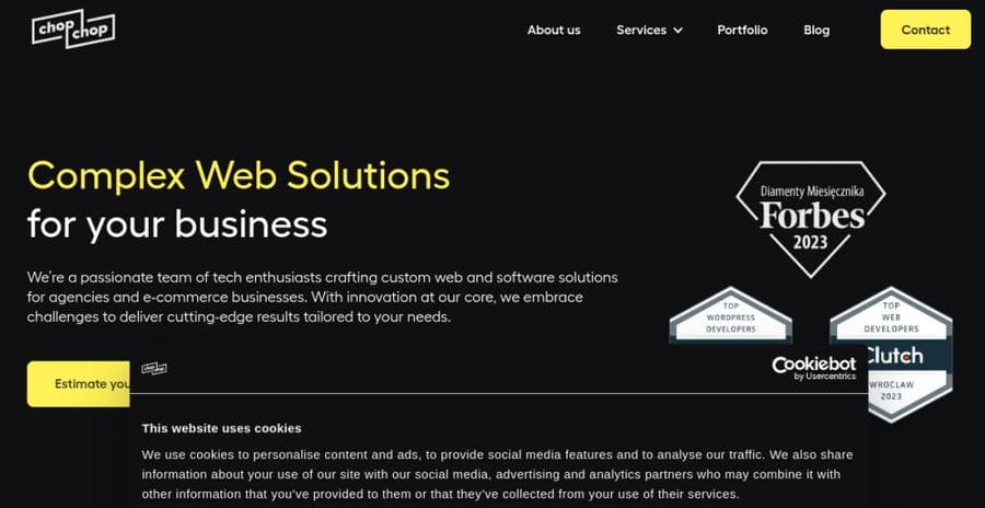 Chop-Chop website