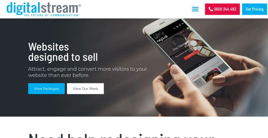 Digital Stream website