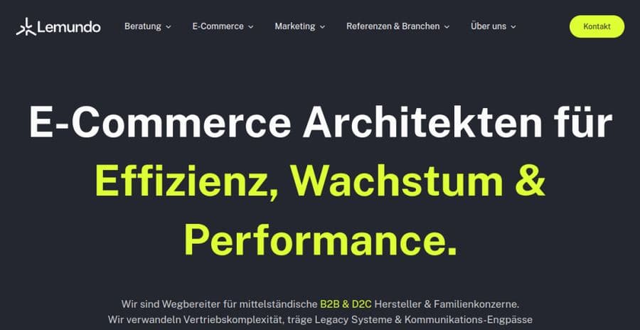 Lemundo GmbH website