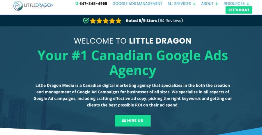 Little Dragon Media website