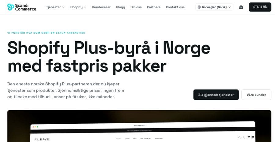 Scandicommerce website