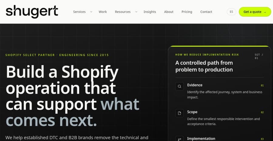 Shugert website