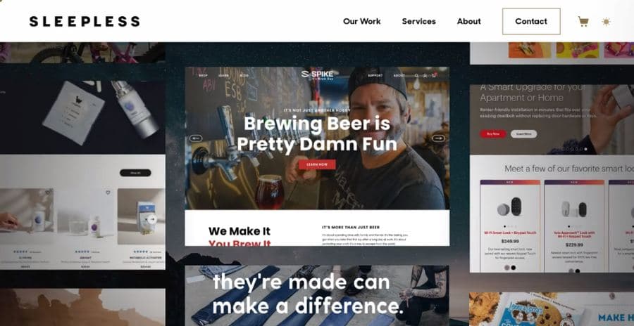 Sleepless Media website