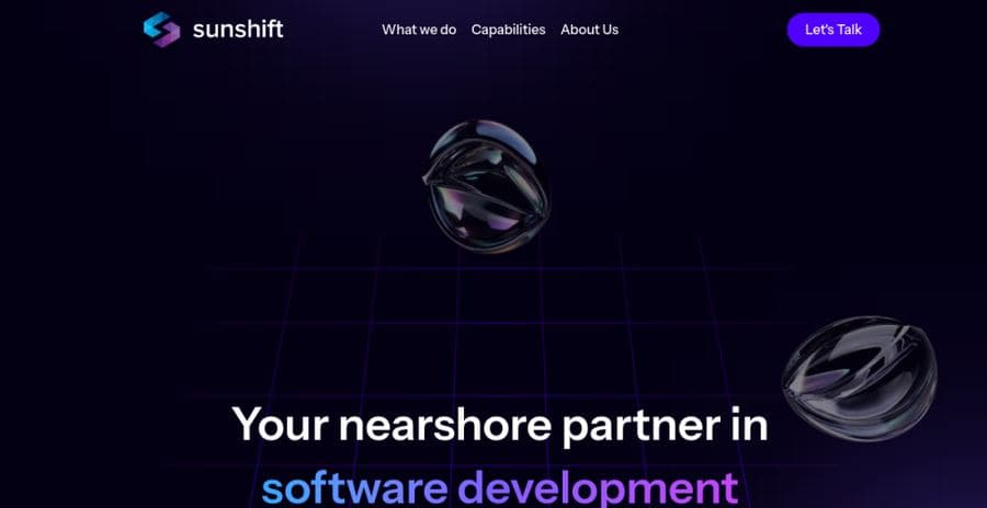 Sunshift Dev website