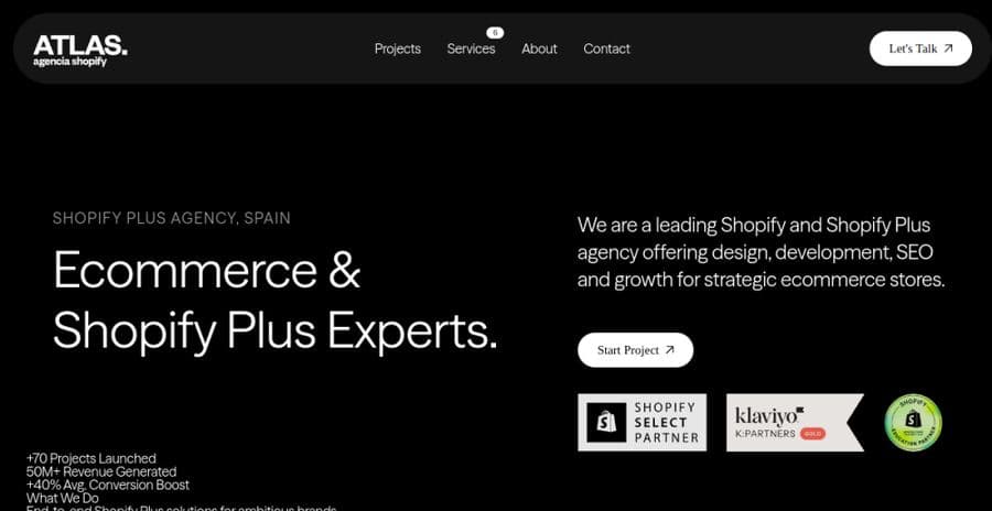Atlas website