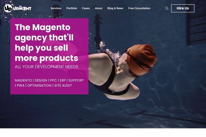Upment website
