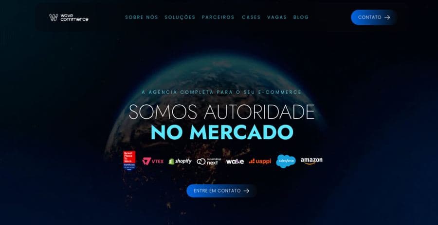 Wave Commerce website