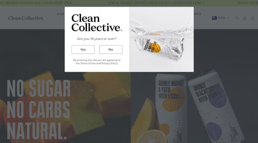 Clean Collective storefront, a client of Skyrocket