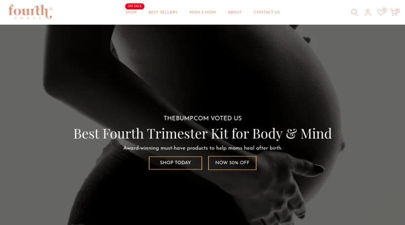 Fourth Phase storefront, a client of Xixify