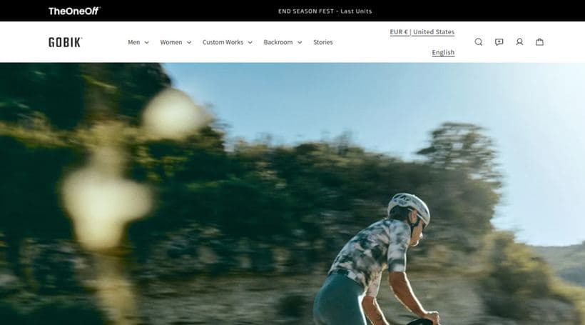 Gobik storefront, a client of Rocket Digital