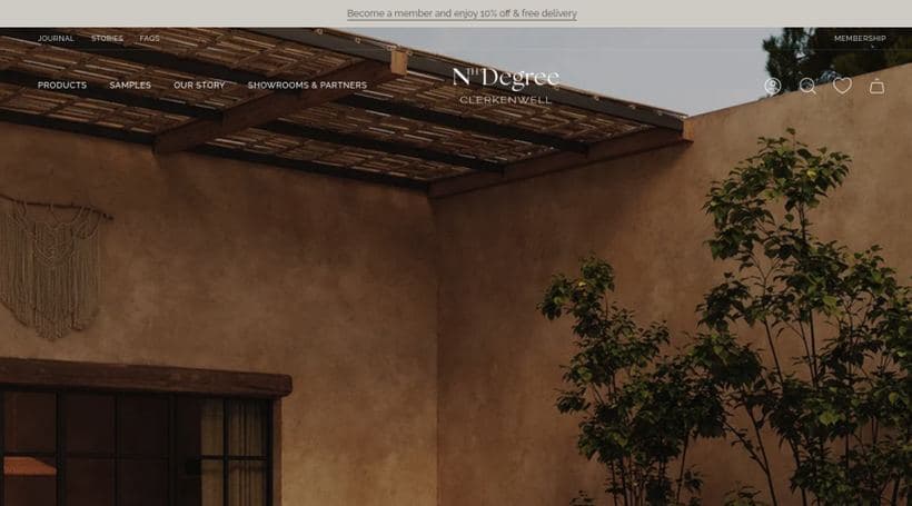 Nth Degree storefront, a client of MadeByShape