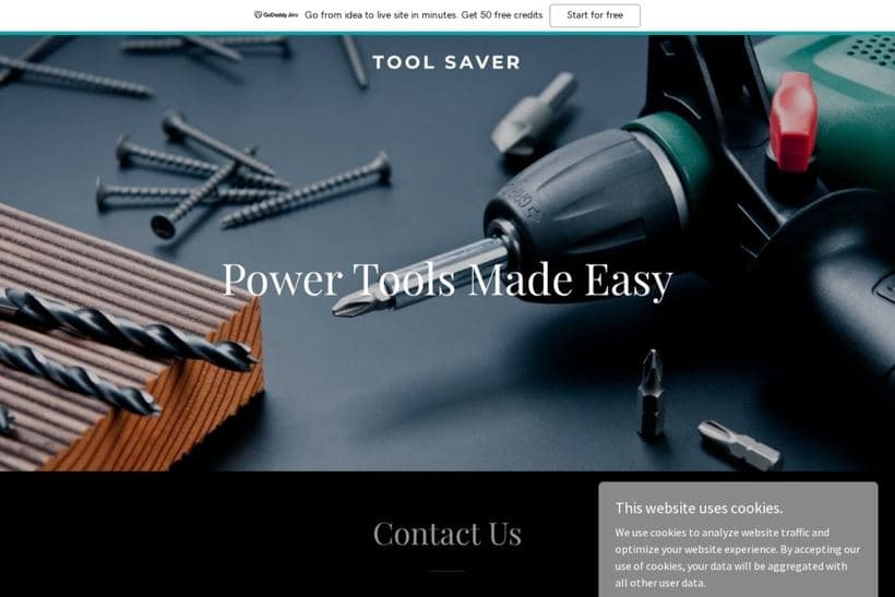 Tool Saver storefront, a client of MTC Media