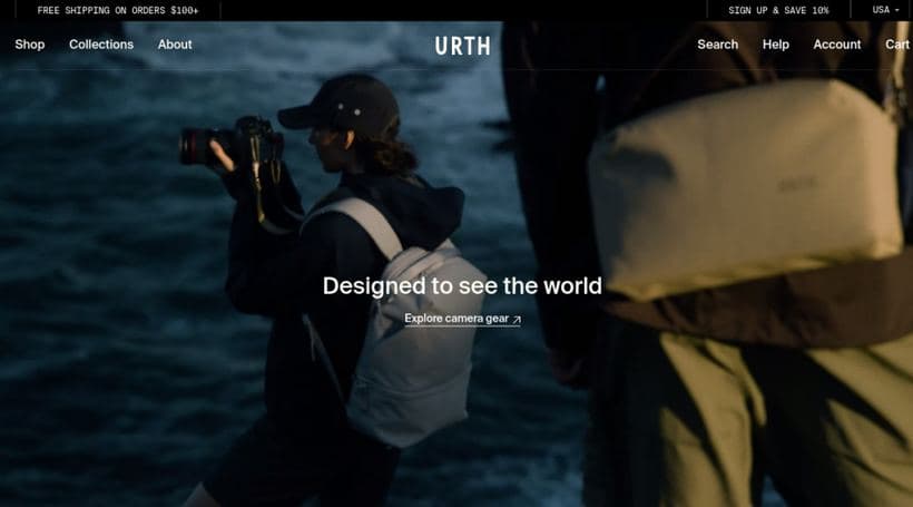 Urth storefront, a client of Teplin