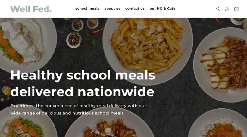Well Fed storefront, a client of Horzo