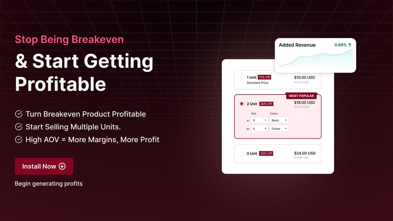 Pumper quantity break and volume discount tiers shown on the product page.