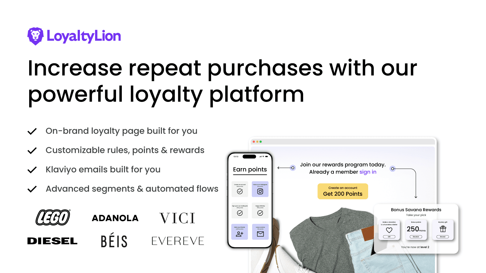 LoyaltyLion shown on its Shopify App Store listing.