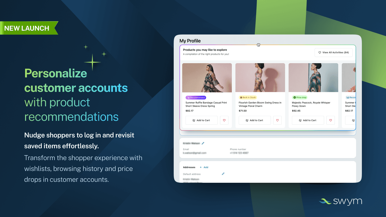 Swym Wishlist Plus shown on its Shopify App Store listing.