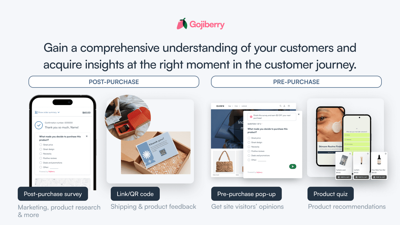 Gojiberry, a simple survey and feedback tool.