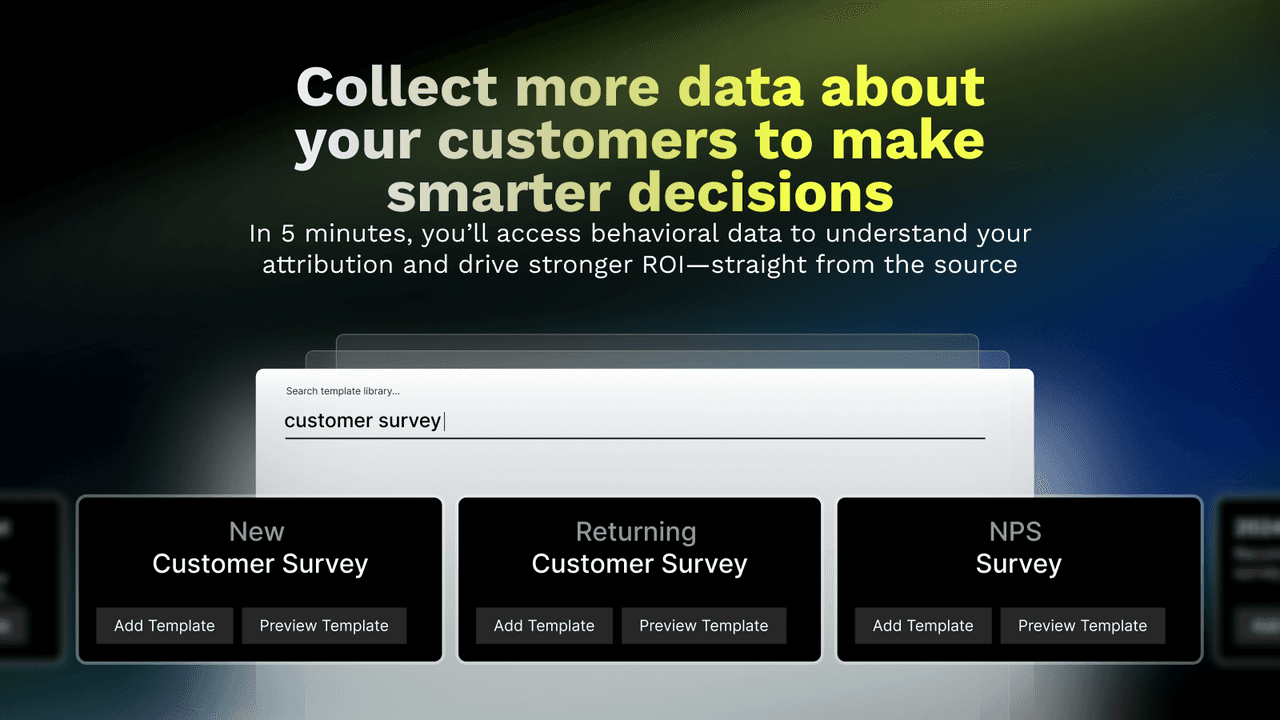 KNO providing deep post-purchase attribution analytics.