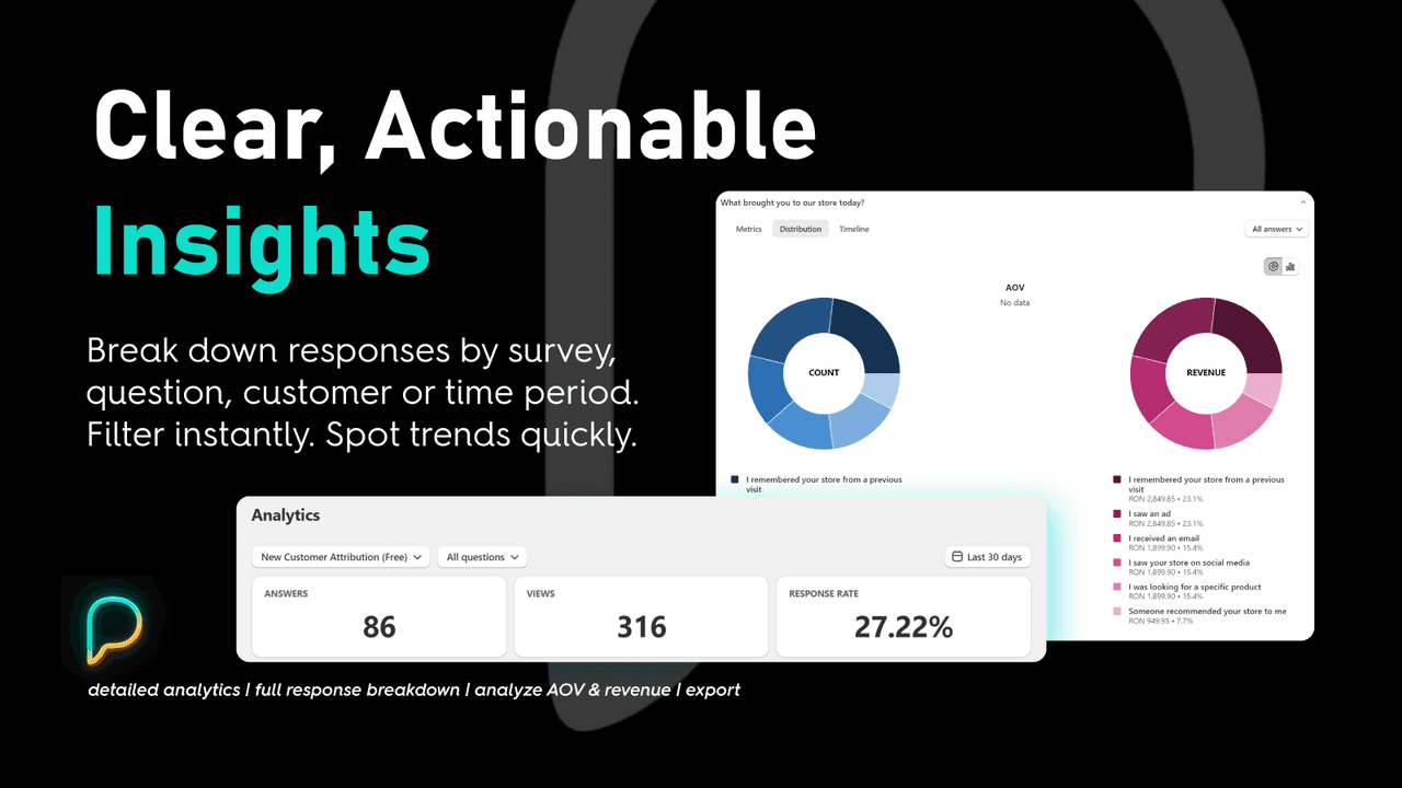 Pathlight, a budget post-purchase survey app.