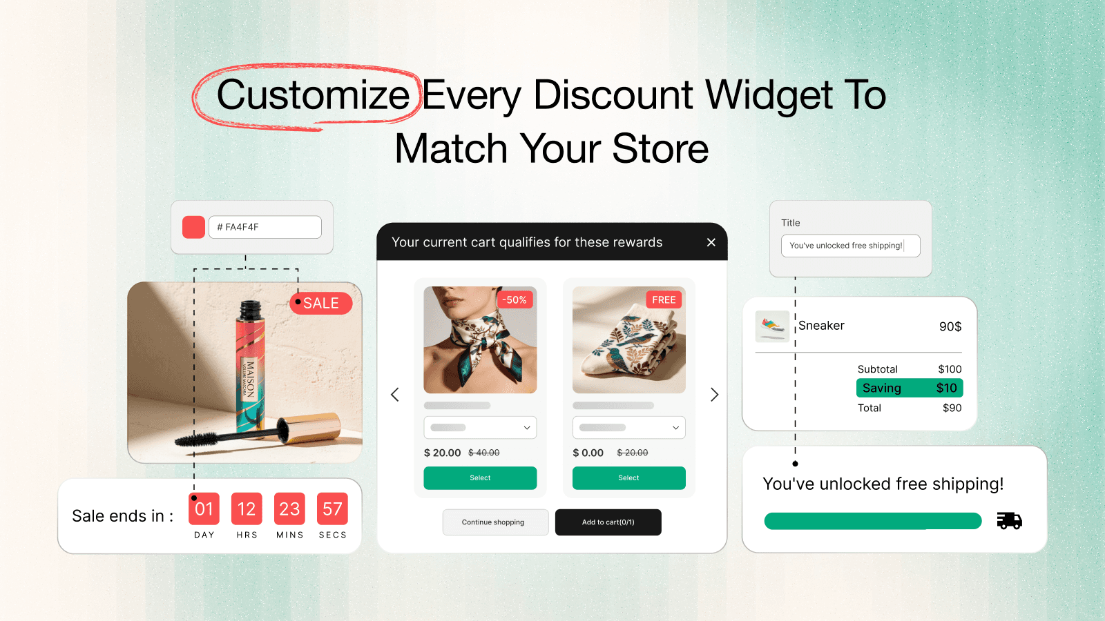 Discounty shown on its Shopify App Store listing.