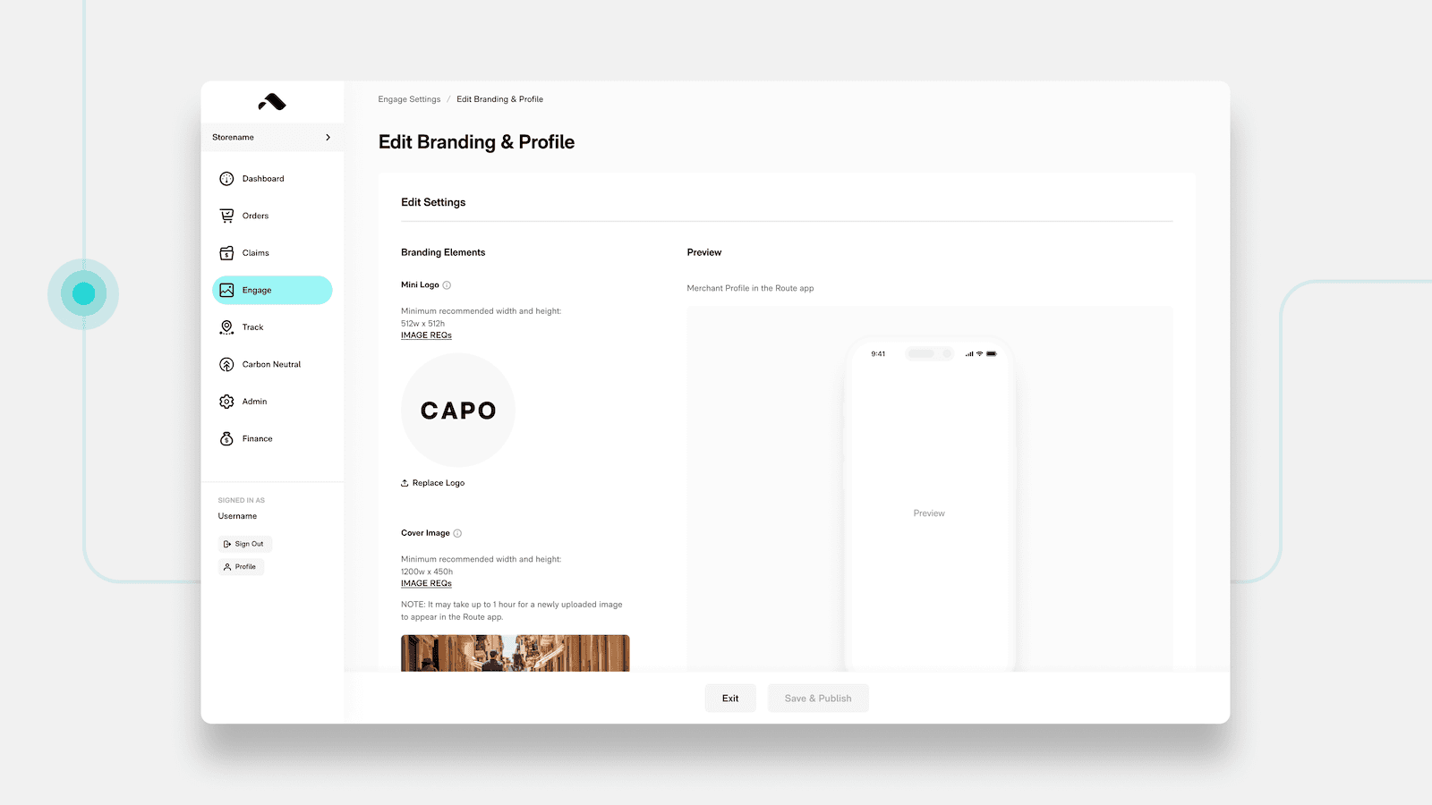 Route Protection & Tracking shown on its Shopify App Store listing.