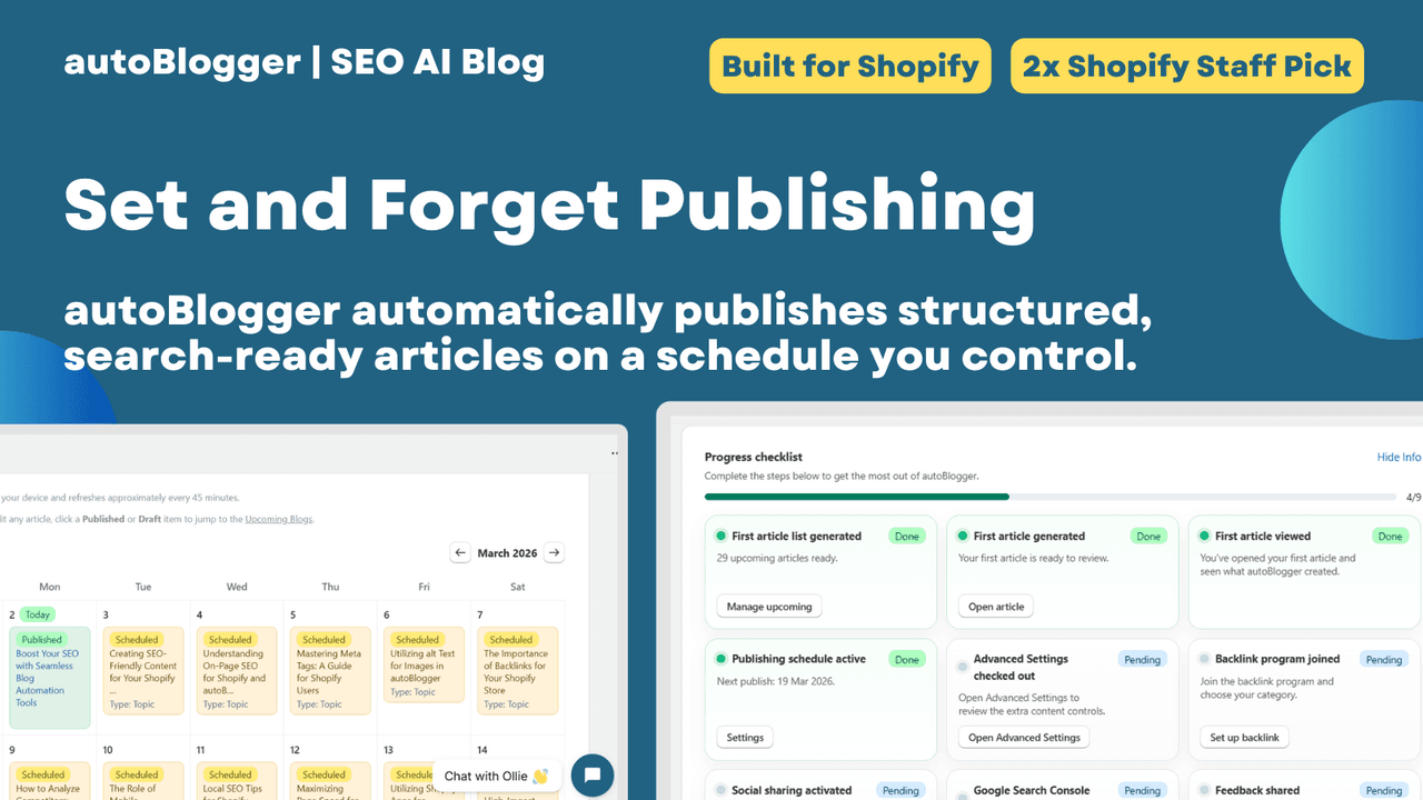 autoBlogger publishing scheduled AI-written blog posts.