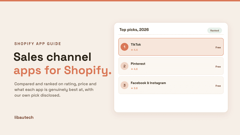 Ranked top Best Shopify Alternative Sales Channels for 2026 with ratings and prices.