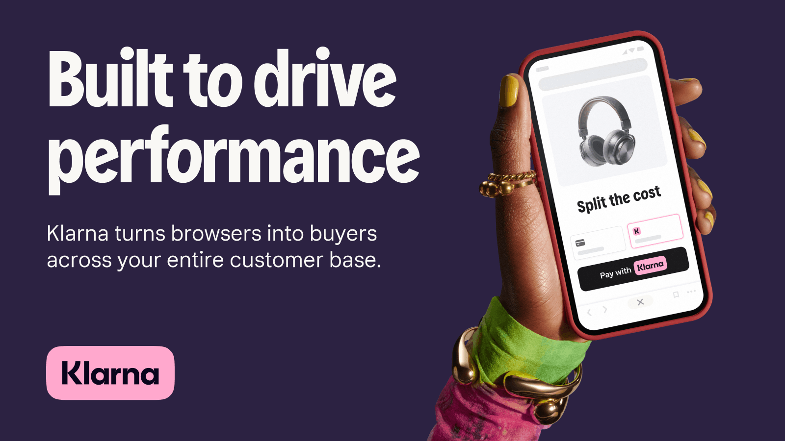 Klarna shown on its Shopify App Store listing.
