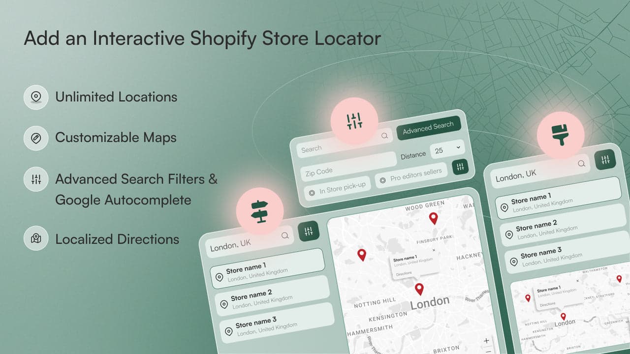 SC Store Locator using Google Maps with search and directions.