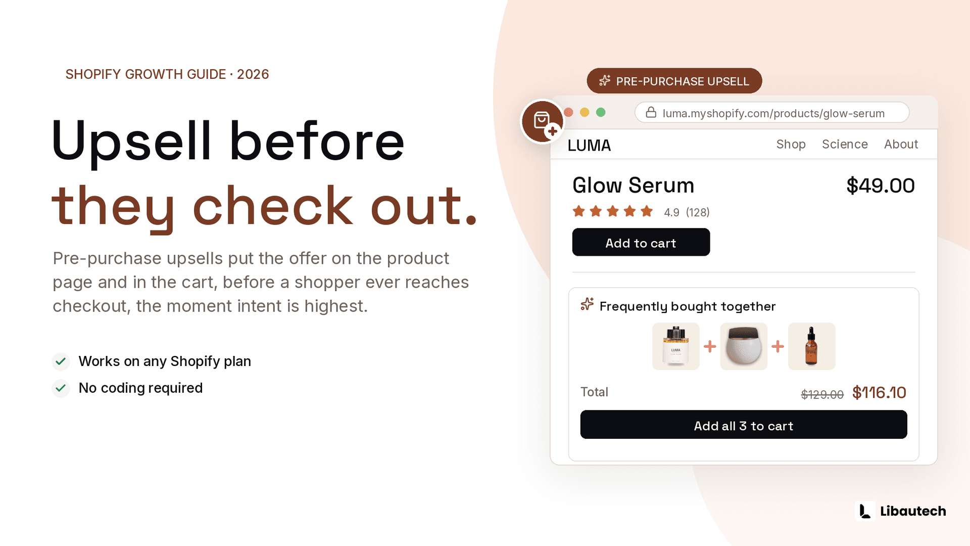 How to Add Pre-Purchase Upsells to Shopify (2026 Guide)