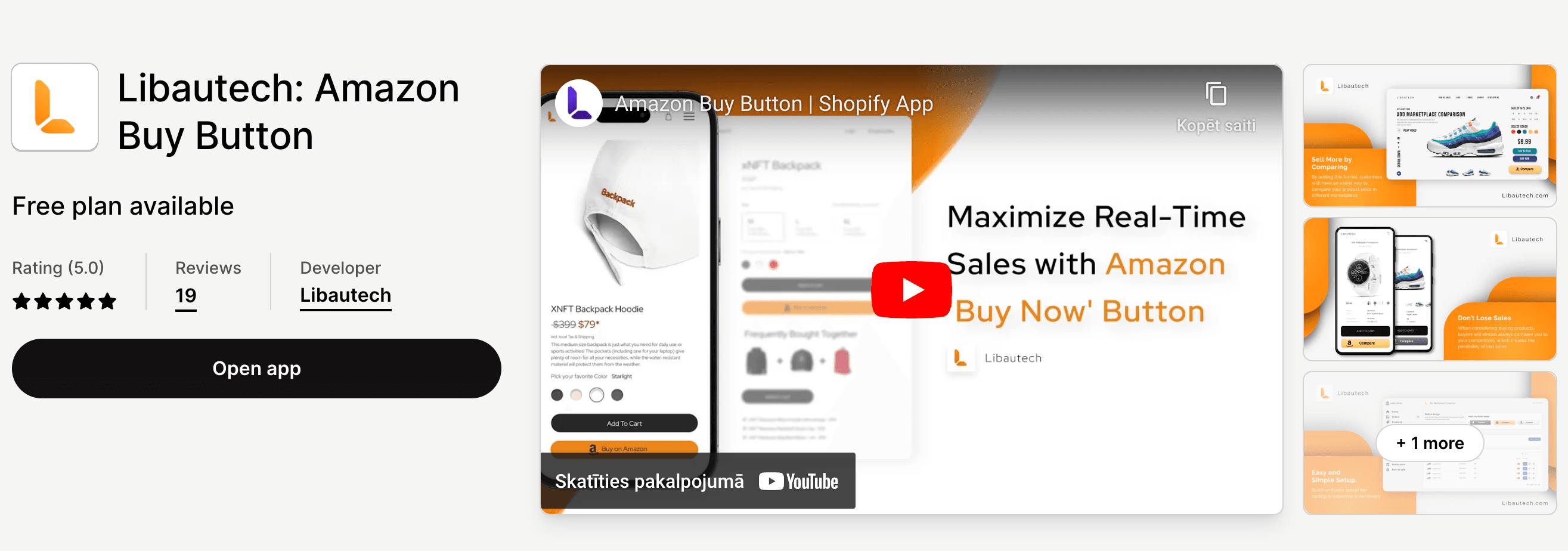 Introducing the Libautech Amazon Buy Button App
